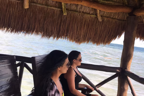 Arrecife de Puerto Morelos National Park near Dreams Riviera Cancun Resort & Spa with coral reef and marine life